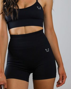 Push up šorc Black